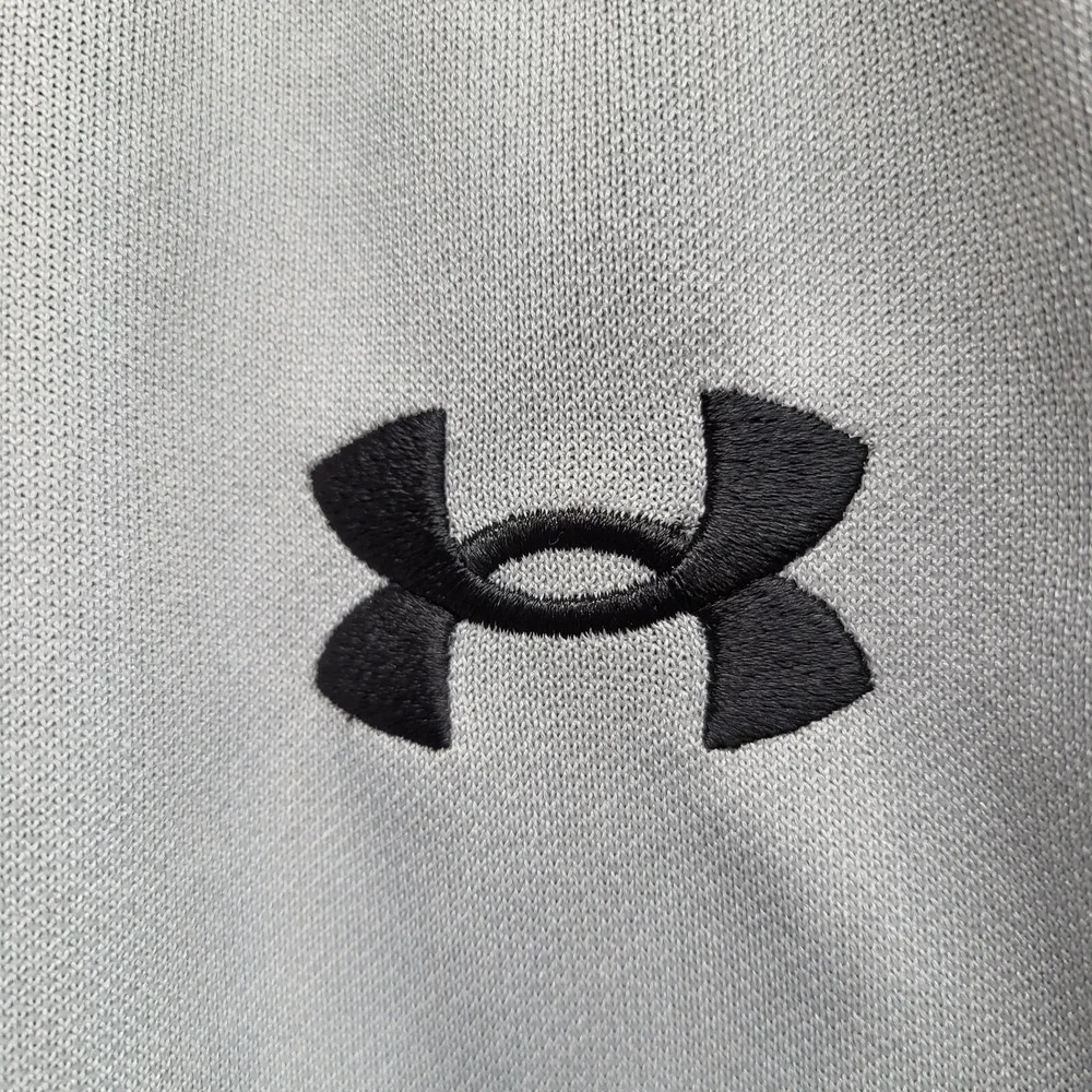 Under Armor‎ Boys Softball Pants Large Gray Logo HeatGear NWT